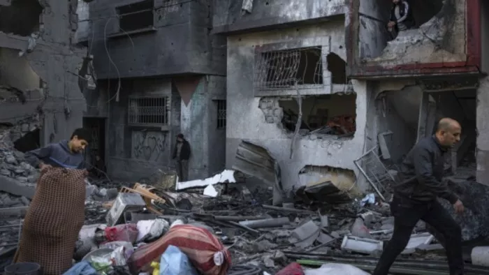 गाजा में मरने वाले फलस्तीनियों की संख्या 24 हजार हुई (फोटो, एपी)