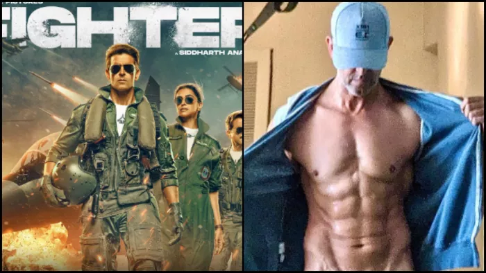 ऋतिक रोशन ने 'फाइटर' के लिए की कड़ी मेहनत (Photo Credit: Instagram)