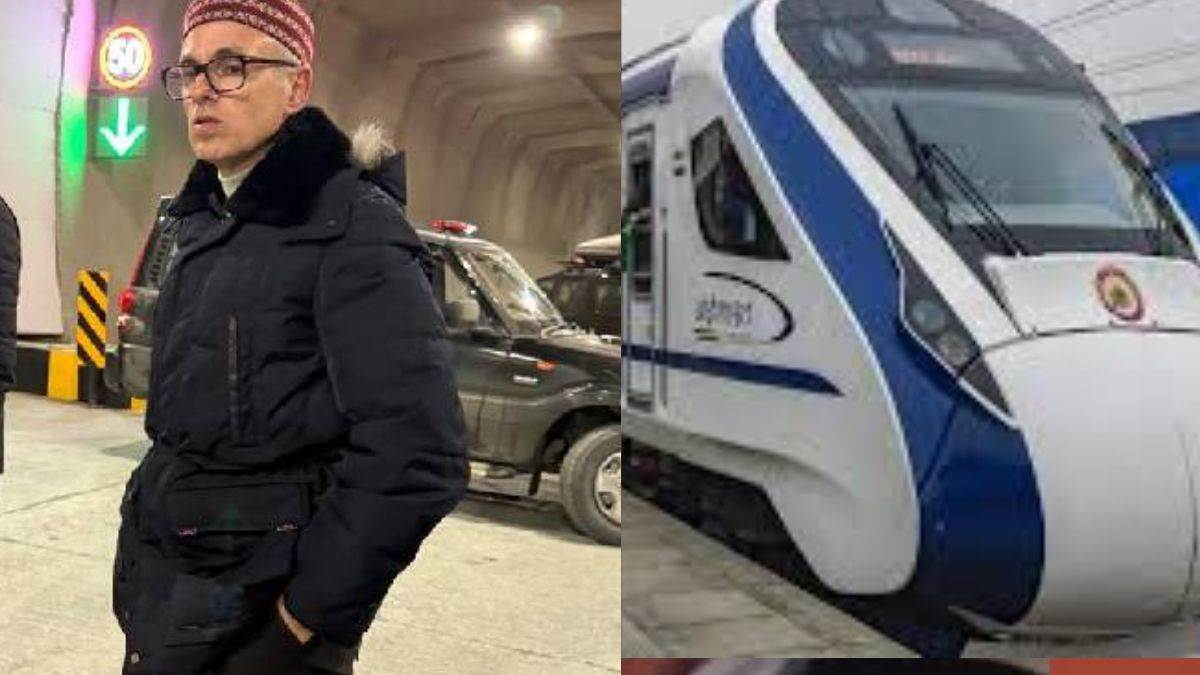no objection passengers safety priority omar abdullah lashed out critics direct train service from delhi to srinagar