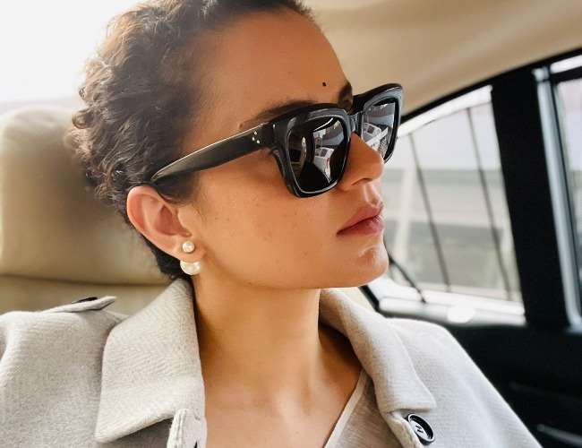 Kangana Ranaut is shooting for Dhaakad. Photo- jagran