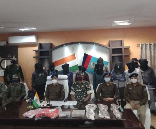 nine maoists arrested in the murder of former mla gurcharan nayaks bodyguard