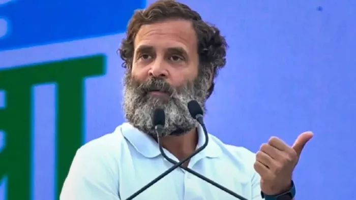 Rahul Gandhi attacked BJP राहुल का भाजपा पर कटाक्ष।