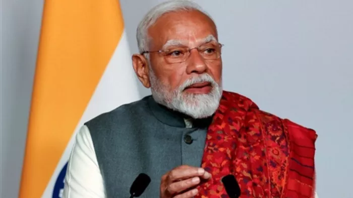 पीएम मोदी ने भारत-फ्रांस सीईओ फोरम को किया संबोधित (फोटो-पीटीआई)
