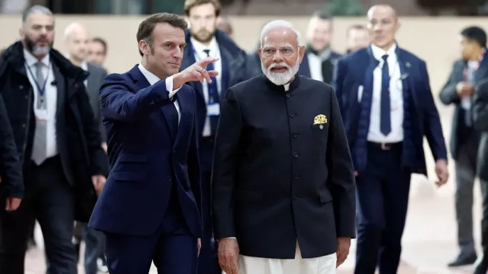 पीएम मोदी के फ्रांस दौरे का आज आखिरी दिन (फोटो-एजेंसी)
