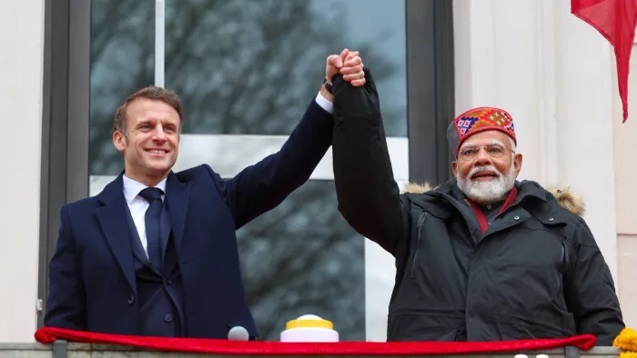 दूतावास का उद्धाटन पीएम मोदी और फ्रांस के राष्ट्रपति इमैनुएल मैक्रों ने संयुक्त रूप से किया है। (फोटो-X/@narendramodi)