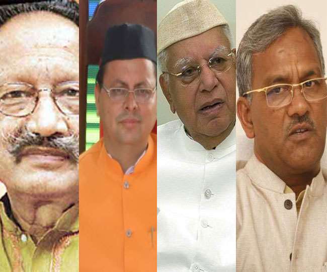 Uttarakhand Election 2022 : उत्तराखंड के अब तक के मुख्यमंत्री
