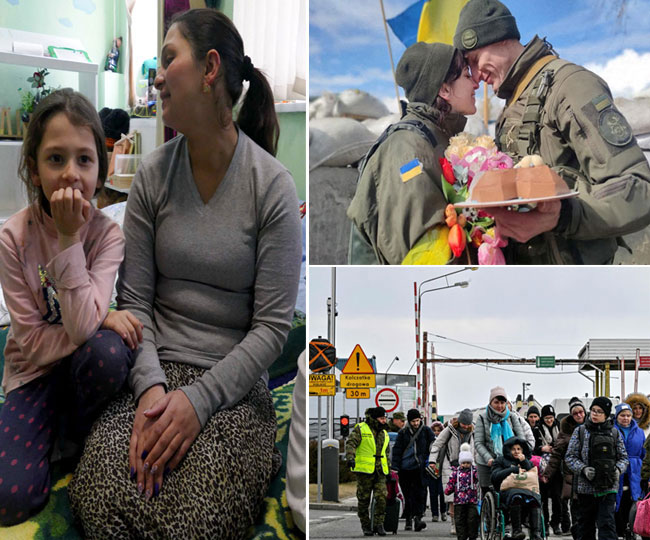Russia Ukraine War Images: तस्वीरों के जरिए हालात पर एक नजर: