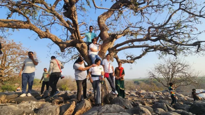 Faridabad: अरावली यात्रा में जाना पहाड़ी का महत्व, किया खूबसूरती का दीदार