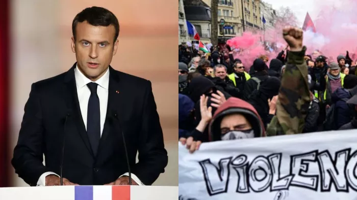 France Pension Reform Bill फ्रांस में पेंशन प्रणाली में सुधार का बिल सीनेट में पास।