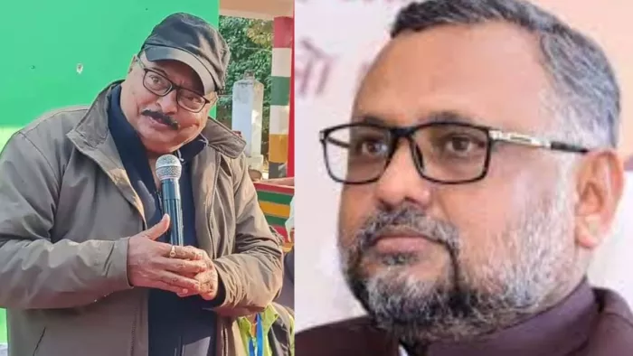 झामुमो प्रत्याशी सरफराज अहमद और भाजपा प्रत्याशी प्रदीप वर्मा की फाइल फोटो।