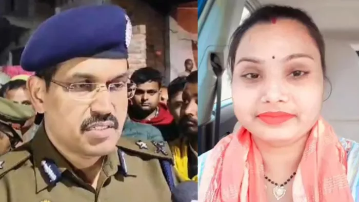 घटना स्थल पर पहुंचकर लोगों से बात करते आइजी आरके भारद्वाज। जागरण