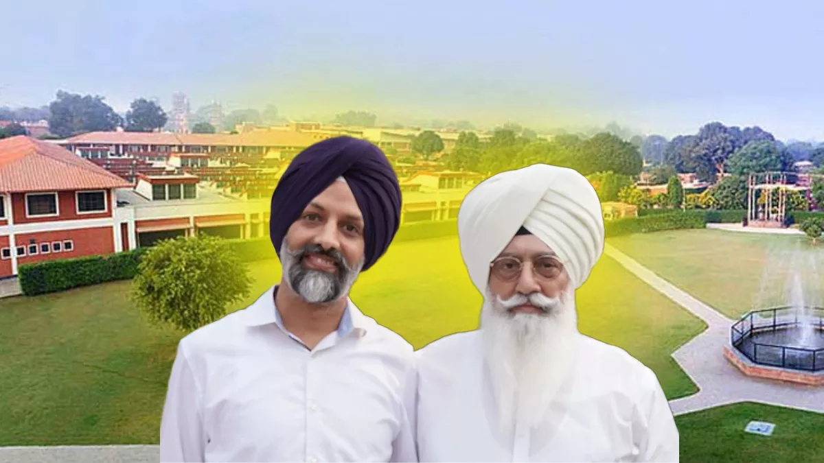 सफेद कुर्ता, नीली पगड़ी... जालंधर पहुंचे राधा स्वामी डेरे के उत्तराधिकारी जसदीप सिंह, संगत को ऐसे मिला दर्शन का मौका