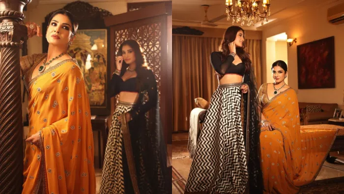 Raveena Tandon, Rasha Thadani, Raveena Tandon Latest Photos, Raveena Tandon Rasha Thadani Photos, Raveena Tandon Instagram, Raveena Tandon