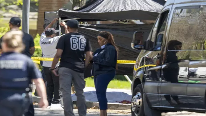 US Shooting: वाशिंगटन डीसी में शवदाह गृह के बाहर फायरिंग (फोटो एपी)