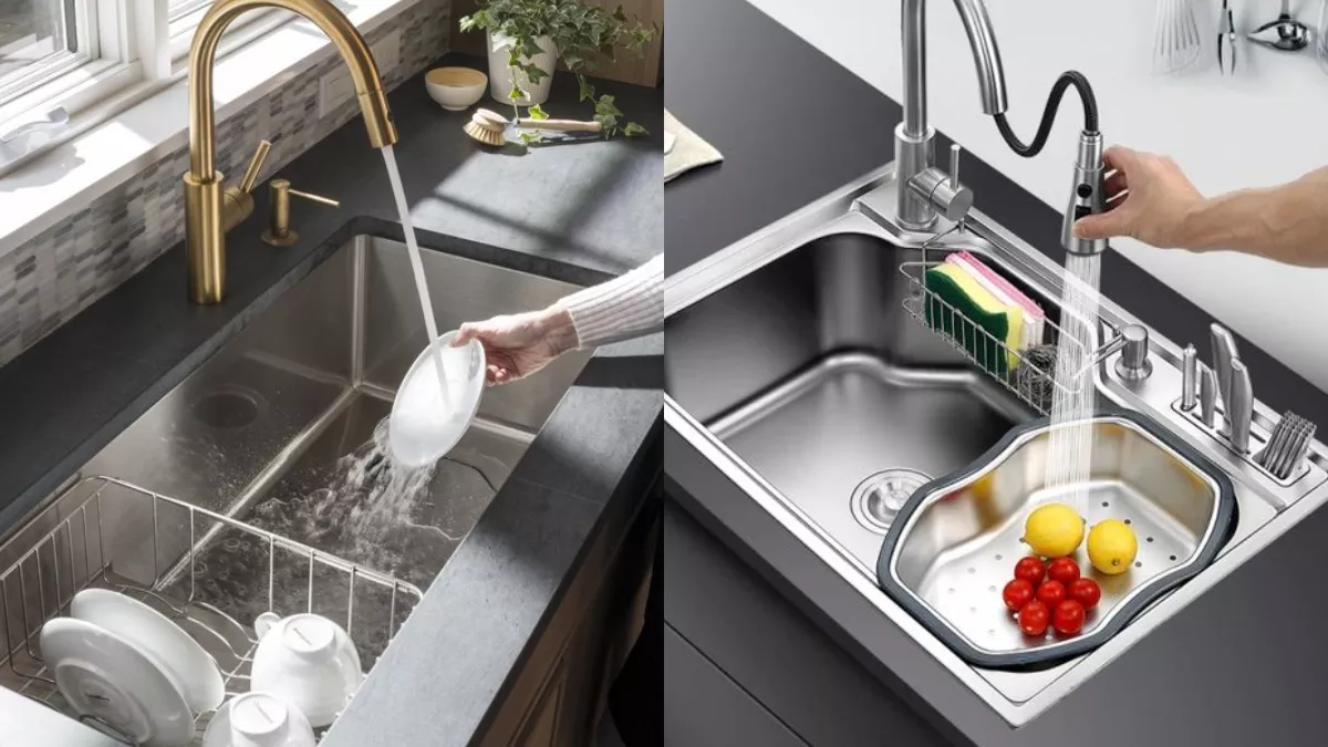 चाहिए मॉडर्न किचन? तो लगाये ये Kitchen Sink Design, मिलेगा रसोई को स्टाइलिश लुक, बर्तन धोने का काम भी होगा आसा