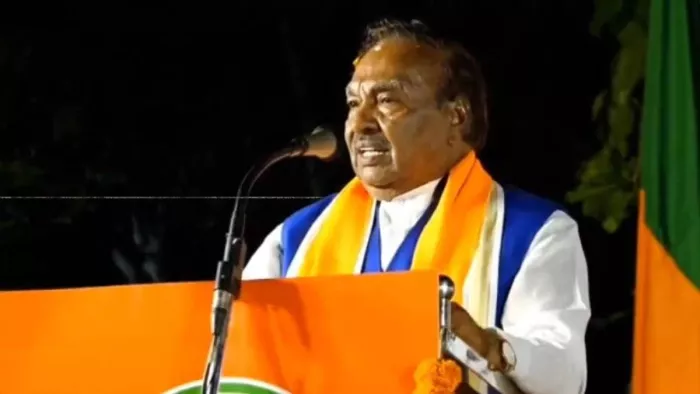 कर्नाटक भाजपा येदियुरप्पा परिवार के कब्जे में है- केएस ईश्वरप्पा (फाइल फोटो)