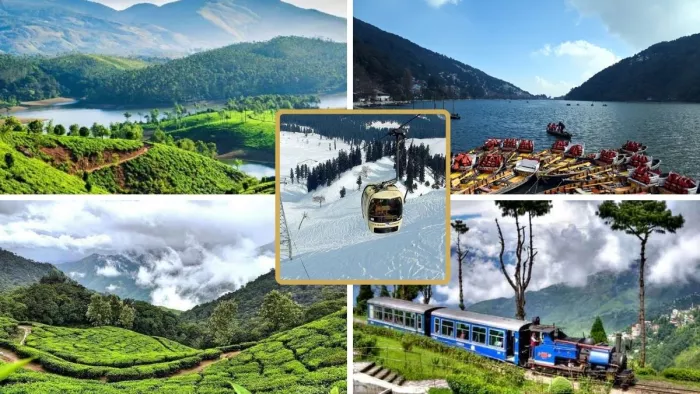 भारत के इन हिल स्टेशनों पर हर मौसम बिखेरता है नई खूबसूरती।