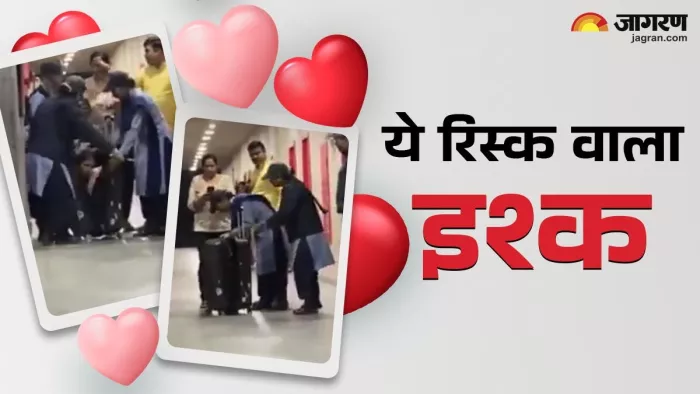 गर्लफ्रेंड को सूटकेस में छिपा हास्टल ले जा रहे युवक को सुरक्षा कर्मियों ने पकड़ा।