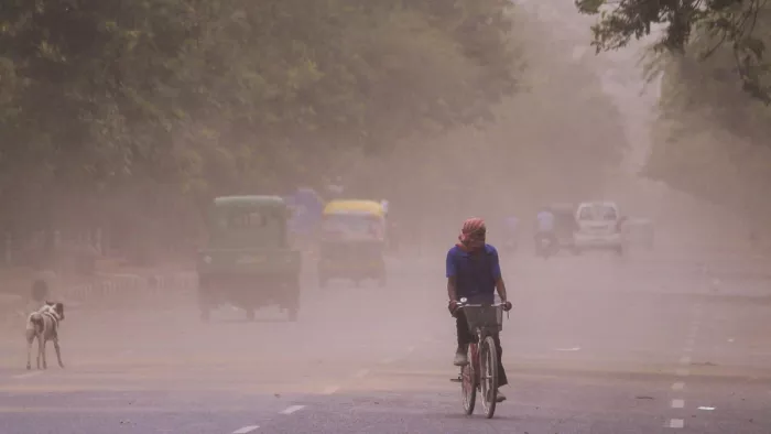 भारतीय मौसम विज्ञान विभाग का नया अपडेट आया सामने। (फोटो- पीटीआई)