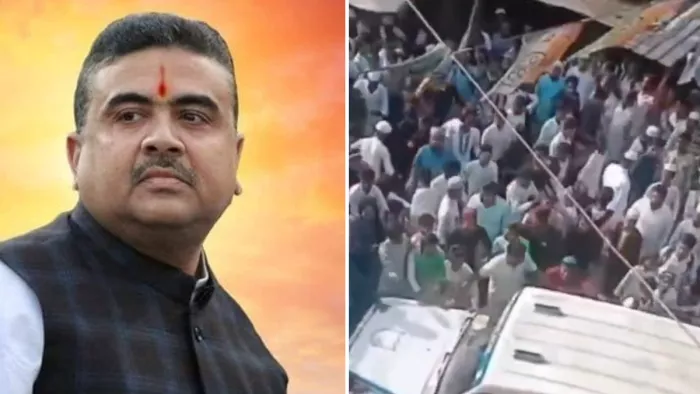 सुवेंदु अधिकारी ने हिंसा पर जताई चिंता।