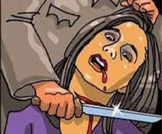 Husband murdered his wife with a shovel in Shamli husband also hit the  shovel in his head