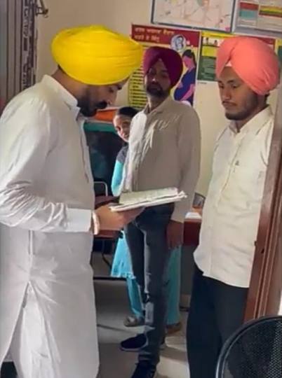 the mla locked the dispensary of pakkhon kalan the doctor was found absent in the raid