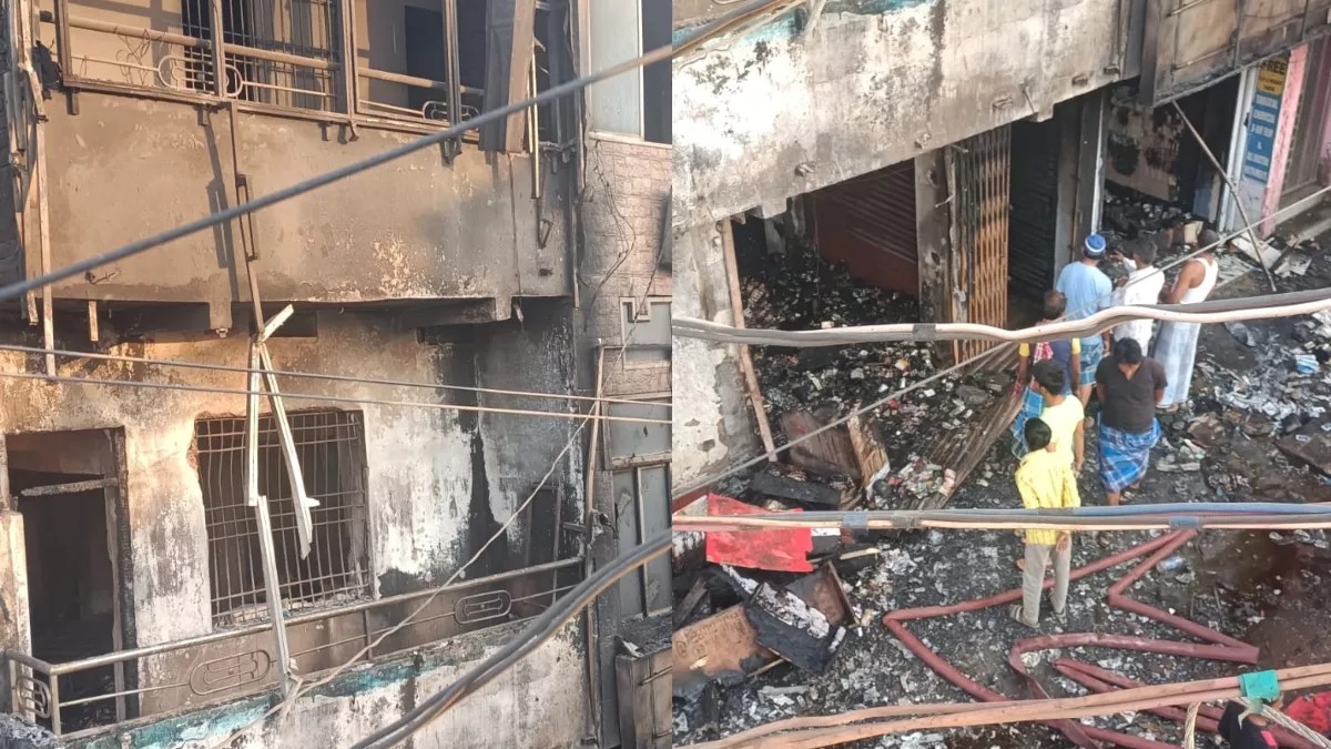 Jharkhand: चतरा में मेडिकल स्टोर में लगी आग से लाखों का नुकसान, जद में आने से बचा पेट्रोल पंप