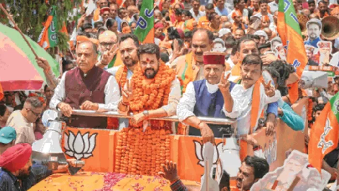 अनुराग ठाकुर ने सुक्खू सरकार पर साधा निशाना