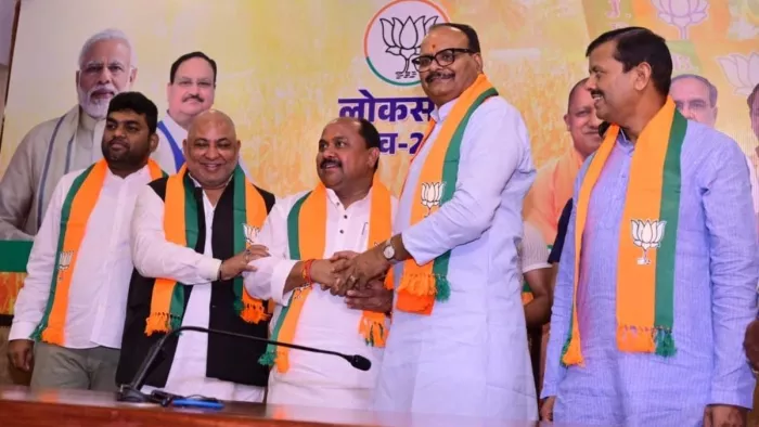 पूर्व मंत्री मतेश सोनकर सहित कई ने थामा भाजपा का दामन