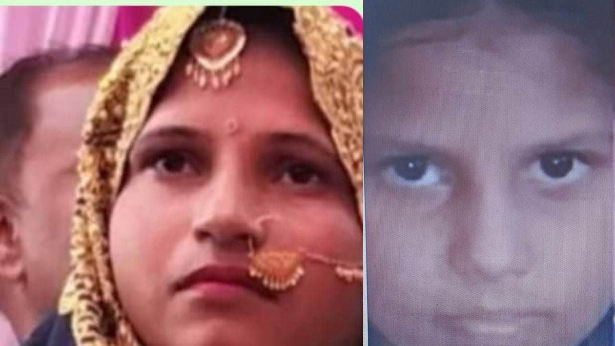 mother and daughter died after being hit by a train while crossing the railway track in hardoi