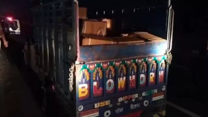 जयपुर में लावारिस वाहन से मिला 2075 किलो विस्फोटक। (फोटो- सोशल मीडिया)