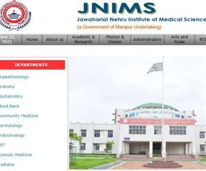 JNIMS Recruitment 2021: जवाहरलाल नेहरू इंस्ट्टीयूट ऑफ मेडिकल साइंसेज (Jawaharlal Nehru Institute Of Medical Sciences)