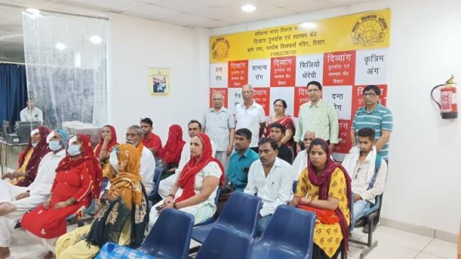 47 free eye operations done in divyang rehabilitation and health center