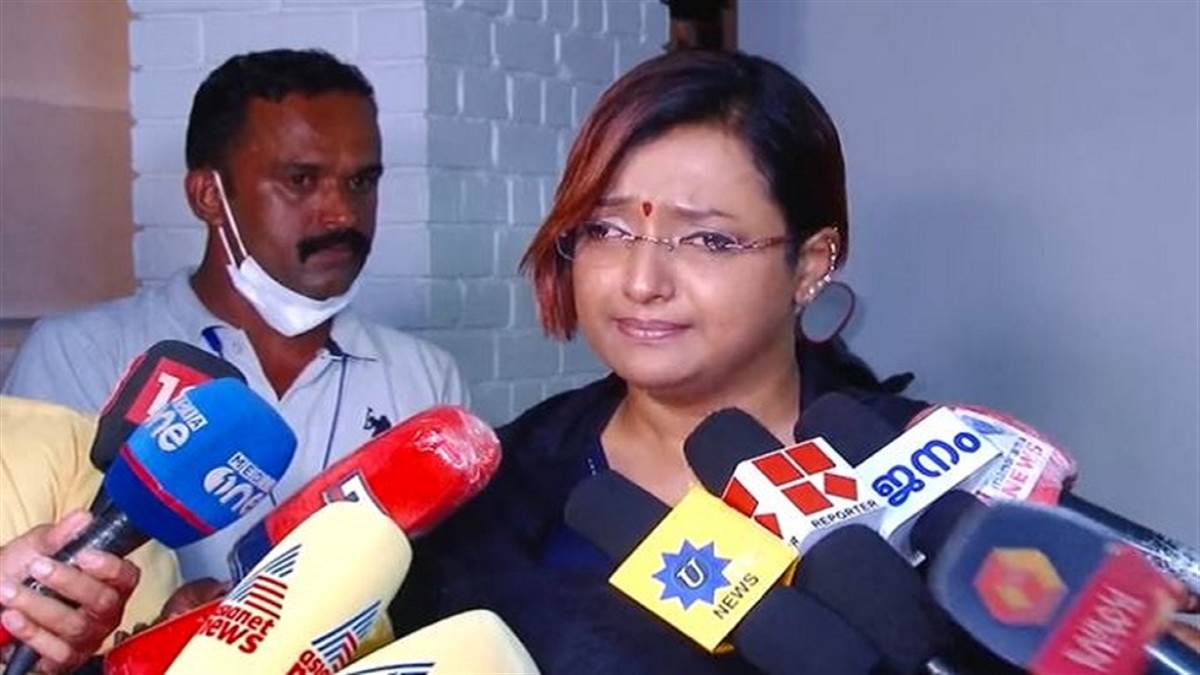 केरल गोल्ड तस्करी मामले की आरोपी स्वप्ना सुरेश (फोटो- एएनआइ)