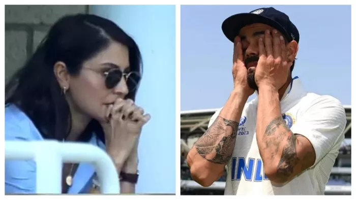 Anushka Sharma trolled When Virat kohli got out early the fans got angry
