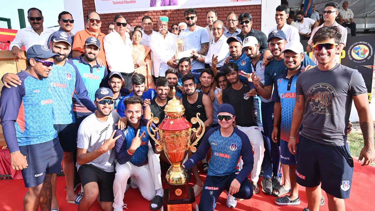 Gold Cup 2023 उत्तर प्रदेश क्रिकेट एसोसिएशन ने जीता टूर्नामेंट, अंकुल