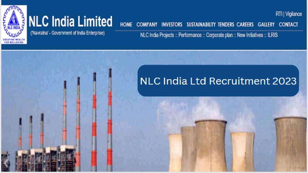 nlc india ltd recruitment 2023 neyveli lignite corporation is recruiting for 500 posts of industrial trainee