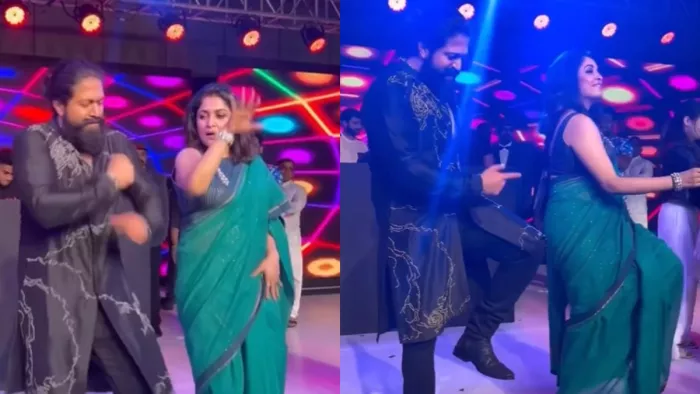 KGF Star Yash Dances With Ramya Krishnan, Twitter Images