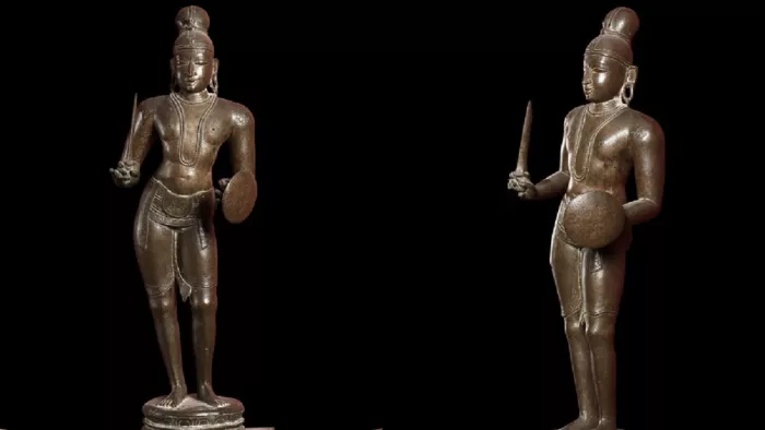 तमिलनाडु के मंदिर से चुराई गई 500 साल पुरानी कांस्य मूर्ति वापस आएगी भारत (सोशल मीडिया)