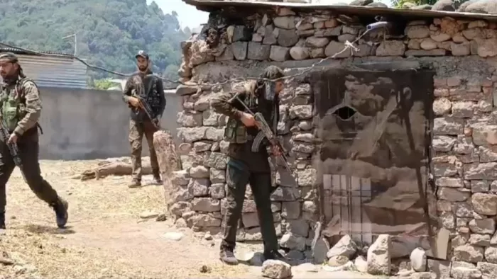 कठुआ में हुए आतंकी हमले के बाद सांबा में हाई अलर्ट ।