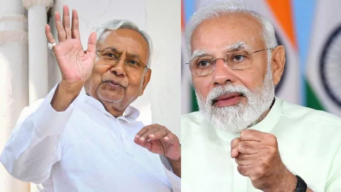 बिहार सीएम नीतीश कुमार और पीएम मोदी। (फाइल फोटो)