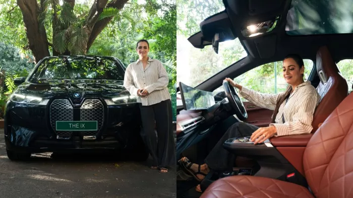 दीया मिर्जा बनीं BMW iX इलेक्ट्रिक SUV की मालकिन।