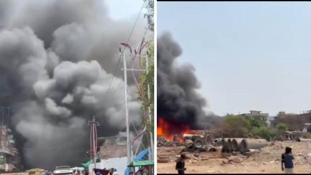 prayagraj fire in kareli slum area investigation underway