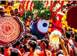 रथयात्रा के लिए धाड़ी पहंडी में चतुर्धा विग्रह महाप्रभु जगन्नाथ