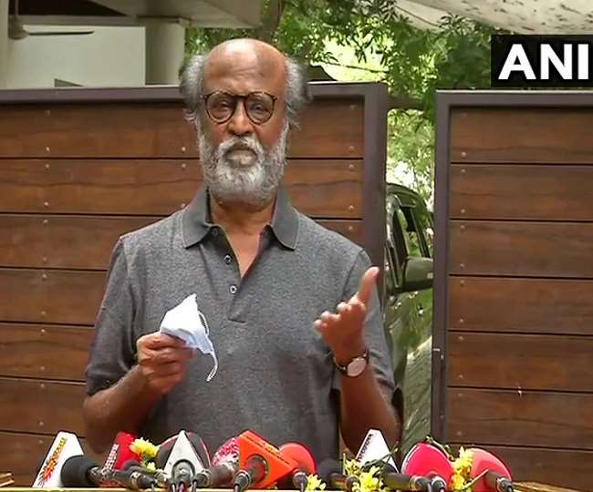भविष्य में पॉलिटिक्स में नहीं आएंगे अभिनेता रजनीकांत