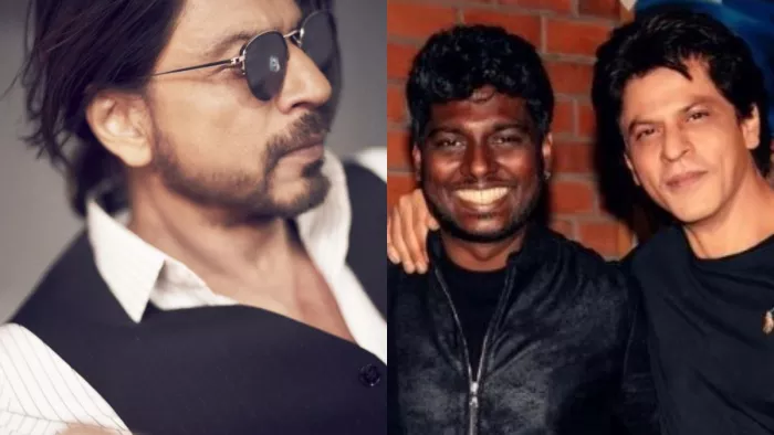 File Photo of Shah Rukh Khan and Atlee Kumar