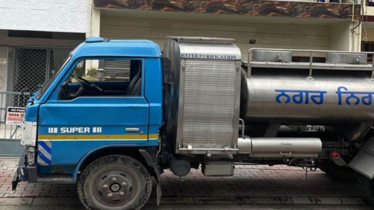 chandigarh water crisis pipeline breakdown leaves city in shortage private tankers charging arbitrarily