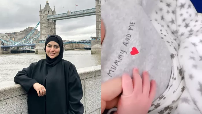 Sana Khan Son Syed Tariq Jameel Photo Credit Instagram