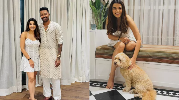 मिस्ट्री गर्ल के साथ नजर आए हार्दिक पांड्या (फोटो: Instagram)