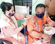 बाजपुर में 409 लोगों को लगी कोविड वैक्सीन की डोज